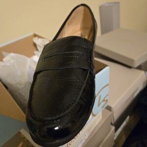 Black Leather Loafers